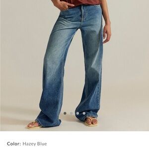 Free People Jeans!! Baggy straight leg sz 31